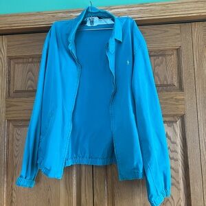 Ralph Lauren Turquoise Bomber Jacket